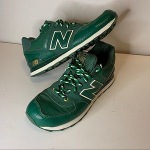 New Balance Mens 2013 Green Snake Sneakers
